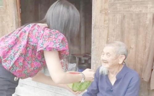 爷爷和孙女吃瓜视频